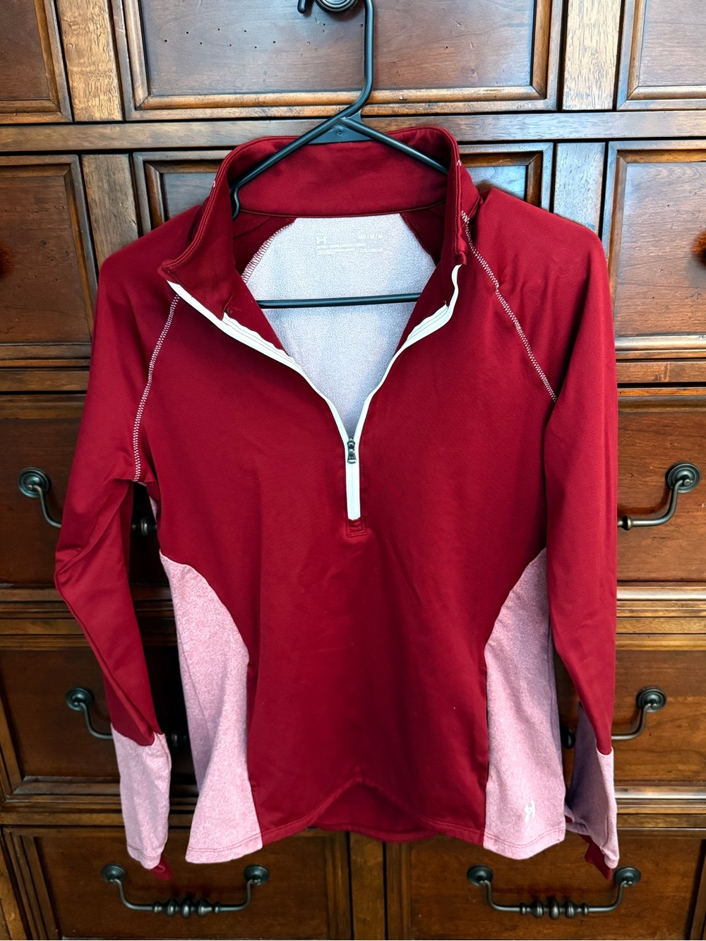 Under Armour Burgundy Half-Zip Pullover